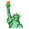Statue of Liberty emoji on Emojione